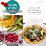 #BookDirect with food pictures