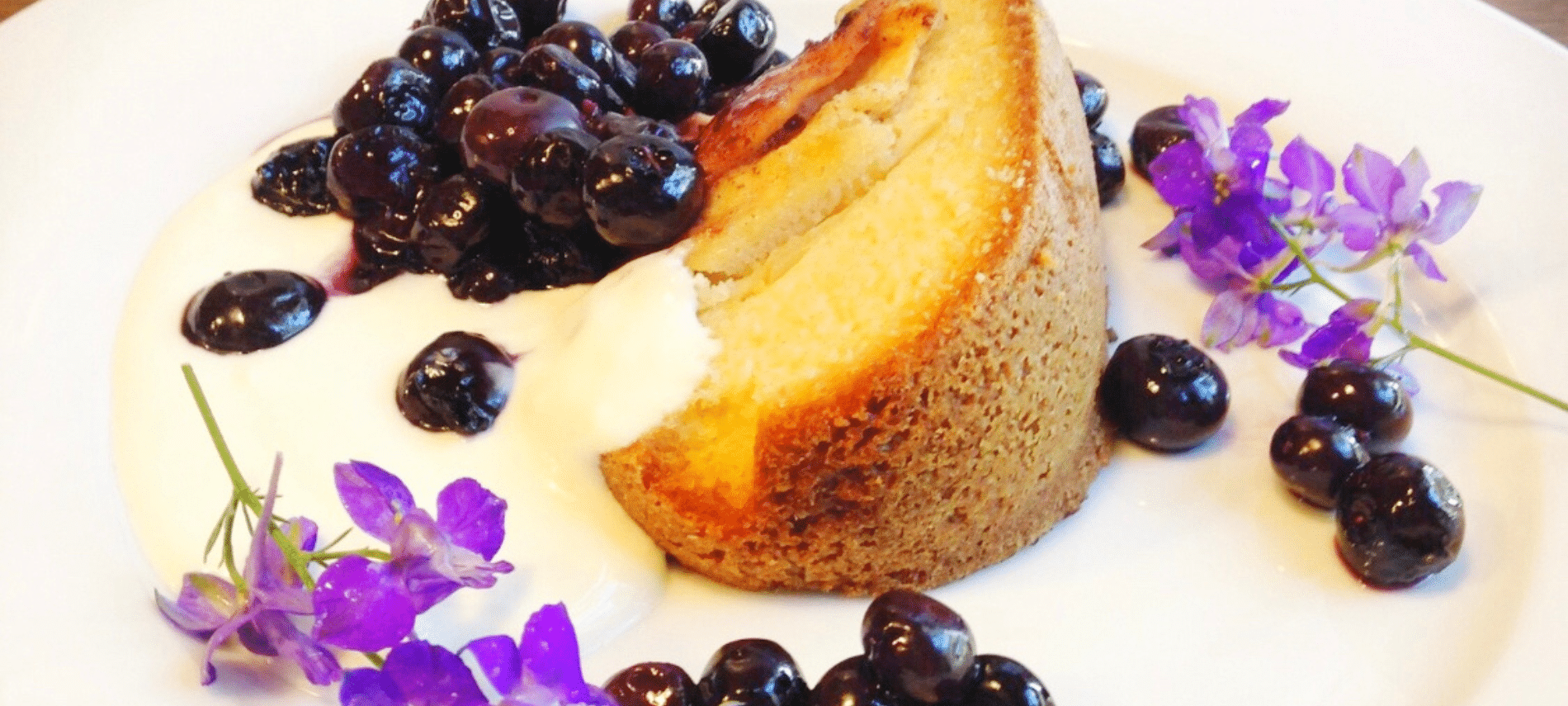 Blueberry Coffee Cake at Abigial's