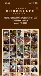 Oregon Chocolate Festival 2025